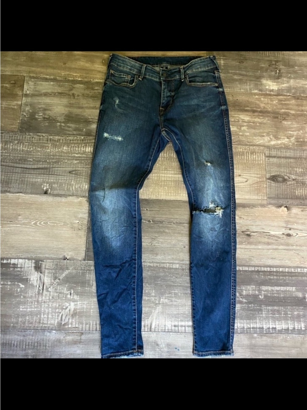 True Religion Jennie Curvy Skinny Distressed Jeans